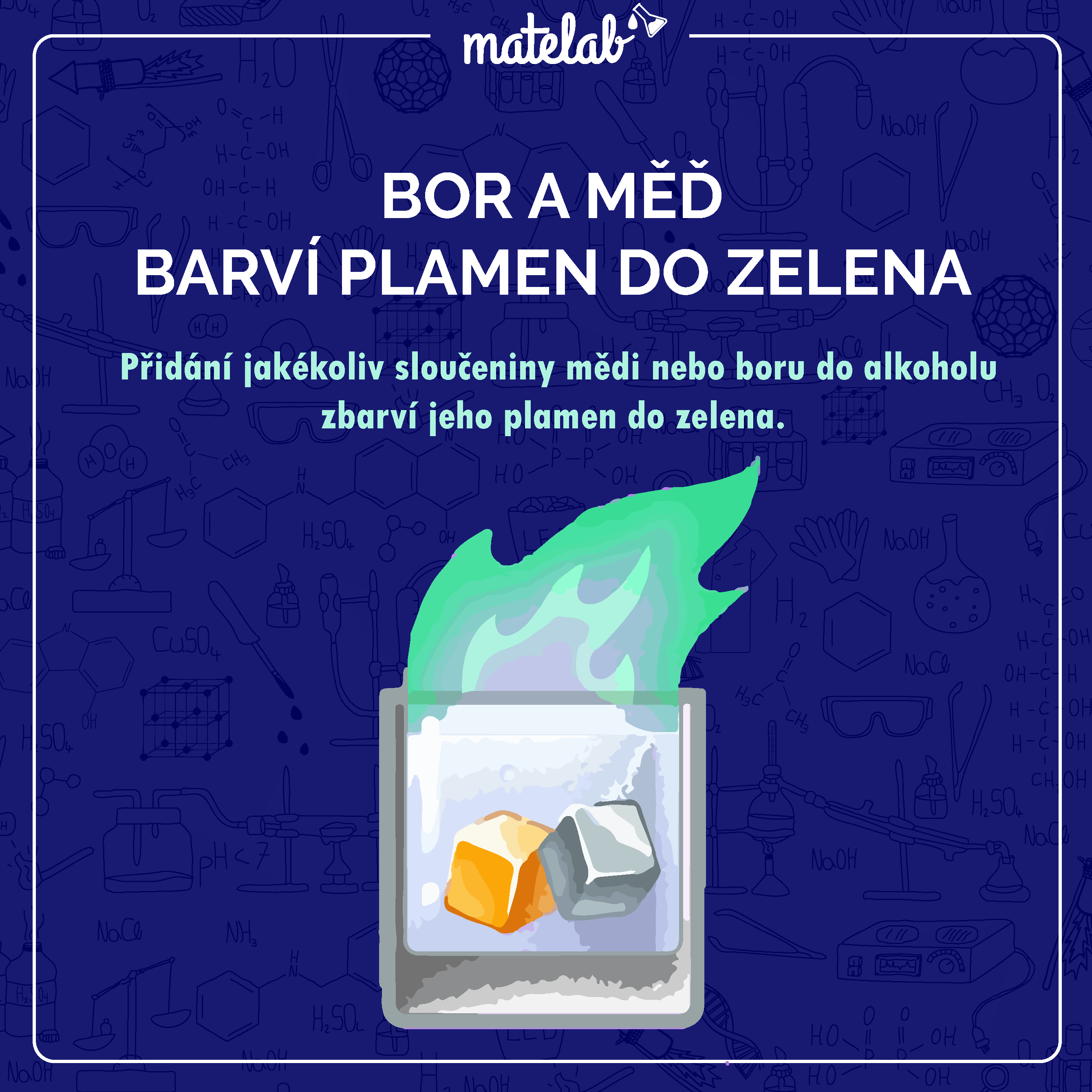 bor a měď